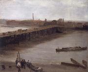 James Mcneill Whistler Brown and Silver Old Battersea Bridge china oil painting reproduction